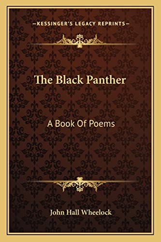 The Black Panther: A Book Of Poems