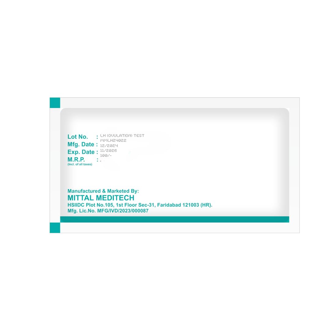 Dr. Manya LH Ovulation Test Kit for Women | Pack of 10 | Accurate & Easy-to-Use Ovulation Predictor for Fertility Tracking & Family Planning 3