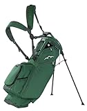 Sun Mountain Men's Eclipse 3.5 LS Lightweight Stand Golf Bag 14-Way Top - 11 Pockets, X Fit Dual Strap System, Push & Electric Cart Compatible Compression Base, 2025 Model - Green Jacket