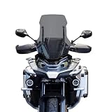 Parabrezza per moto Parabrezza Per Moto Per CFMOTO 800 MT 800MT MT800 Deflettori Parabrezza Schermo Grigio 52CM/57CM(Dark Gray add 10cm)