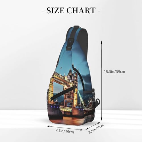 Bolsa cruzada para hombre tipo sling negra miniatura 3