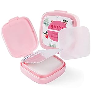 80PCS Nail Polish Remover Pads in Box, Easy to Carry | Instant Removal | Lint Free Nail Polish Wipes for Natural Air-dried Water/Oil Based Nail Polish Soak Off