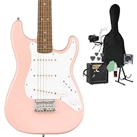 Amazon | Squier Mini Stratocaster エレキギター初心者14点セット
