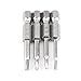 Glomora Screwdriver Bit, 4pcs 50mm Magnetic Triangle Screwdriver Bits Set Î”1.8/Î”2.0/Î”2.3/Î”2.7 1/4 Inch Hex Shank