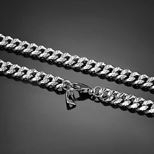 U7 Collana Donna Uomo a Catena Cubana, Color