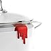 Mustard M 13008 Splash Lid Holder, Small, Red
