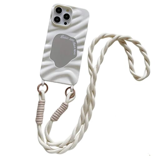 Coque souple en silicone 3D Wave antichoc pour iPhone 14 15 16 Pro Max