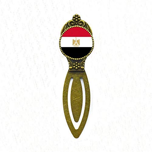 Marque-page Égypte drapeau rétro pour accompagner vos lectures de voyage