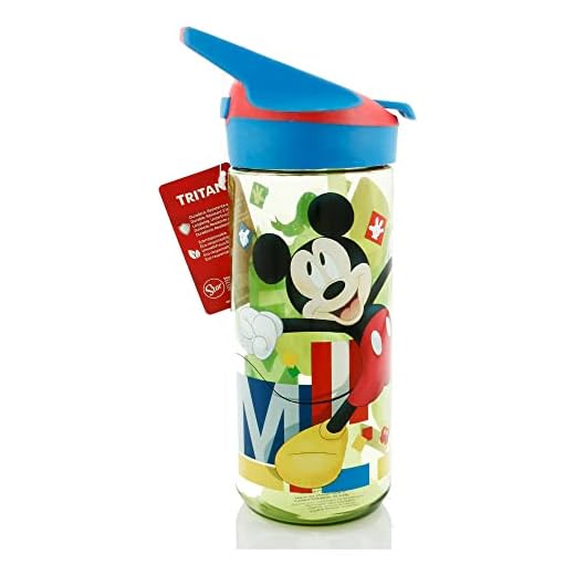 Stor Botella TRITAN Premium 620 ML | Mickey Mouse - Disney - Watercolors