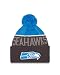 NFL Seattle Seahawks 2015 Snapshot Sport Knit, Snapshot Blue/Graphite, One Size