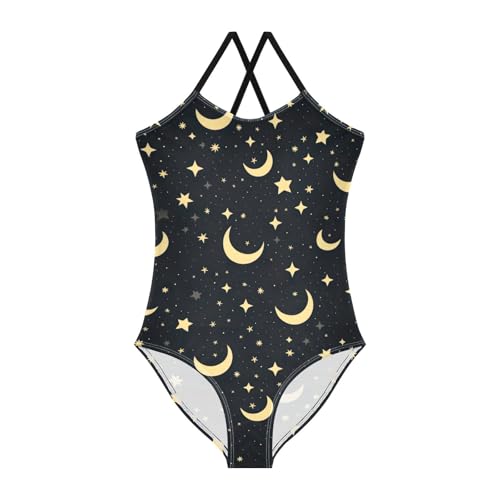 Stars and Moon Girls One Piece Swimsuit Beach Swimwear 20854027