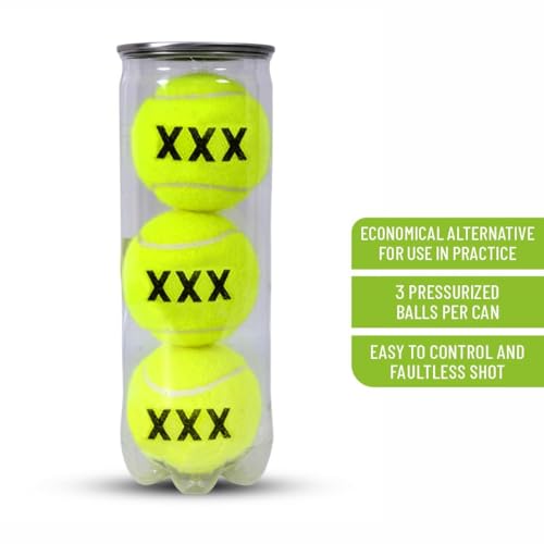 Image of HEAD Penn X-Out Tennis Ball | Color: Green | Size: Standard | Material: Rubber | for Men & Women | Extremely Durable | Controlled Fiber Release | Preferable for Practice Session | 24 Cans, 72 Balls