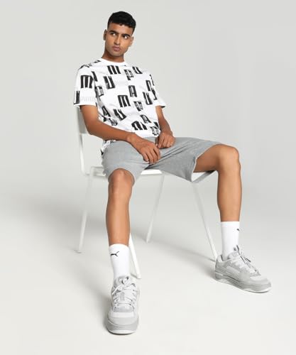 Image of Puma Men's Polyester Regular Fit T-Shirt