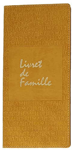 Etuis Livret de famille MONO CITY (Jaune)