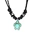 Sea Turtle Bead Necklace Handmade Hawaiian Style Beach Jewelry Boy Men