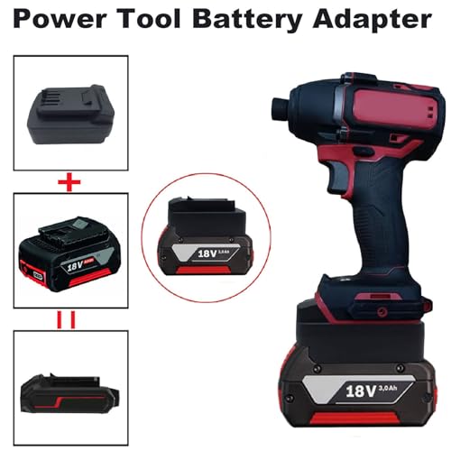 Convertidor de batería Zerodis: adapte herramientas de 18V a 20V en ABS 2