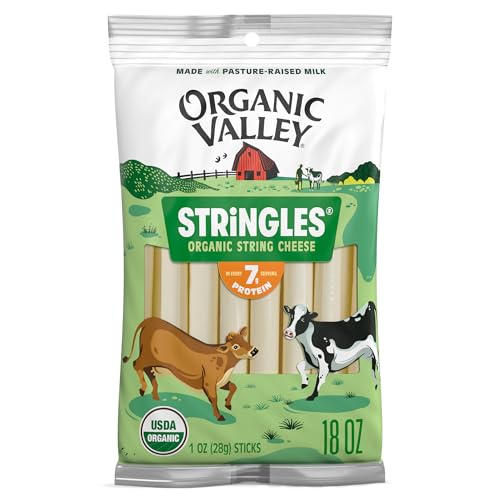 Stringles® Organic Mozzarella String Cheese Sticks, 18 oz