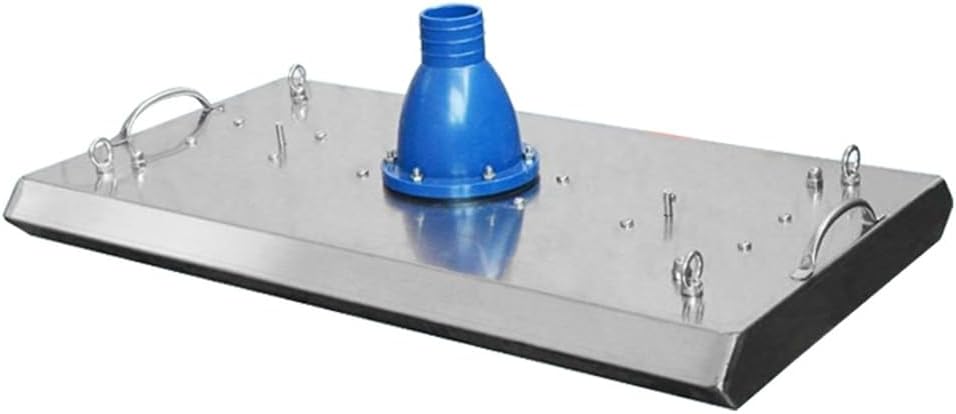 Swimming Pool Stainless Steel Suction Cup 70 * 40Cm Swimming Pool Manual Suction Machine Accessories for 1.5&2Inch Pipe Diameter