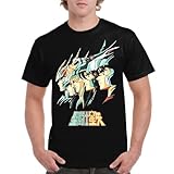 the Fan Tee Camiseta de Adulto de Hombre Dibujos Animados Zodiaco Caballeros de Atenea 131 L