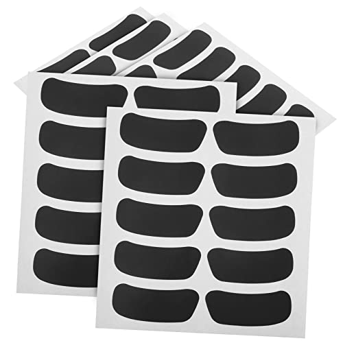 BRIGHTFUFU 50pcs Sports Eye Strips Erasable Under Eye Patches Baseball Football Hockey Fans Strips Multi-Function Fan Sticker Pack Compact and Portable for Fans