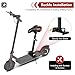 Electric Scooter Seat for Xiaomi M365/M365 Pro, 5.5-6in Width Range Adjustable Height Shockproof Scooter Seat Attachment, Portable Scooter Saddle for Adults Scooters
