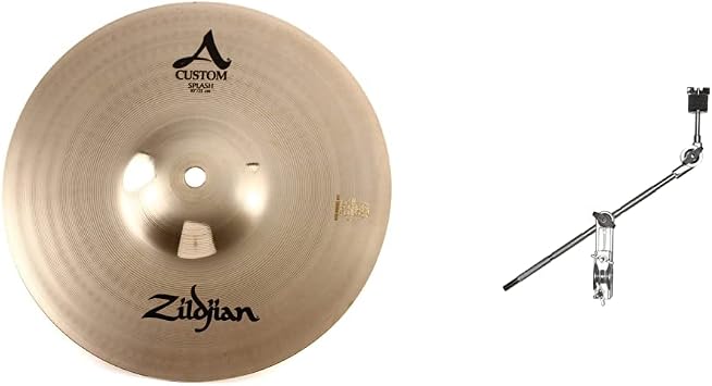 Zildjian A Custom Splash - 10 Inches & Zildjian Cymbal Boom Arm With Clamp