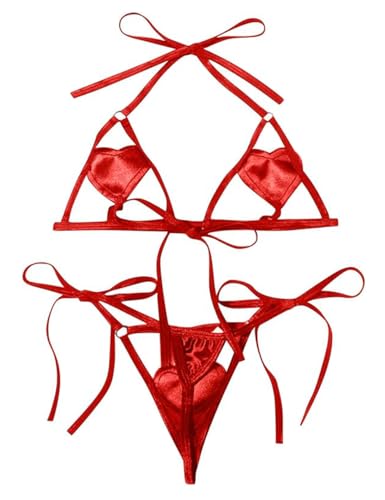 Lingerie en maille transparente pour une soirée de Saint-Valentin romantique et sensuelle
