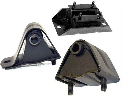 For 1984-2000 Jeep Cherokee 2.5L Engine Motor & Transmission Mount Set 3 PCS : A2569, A2571, A2570 - K0292