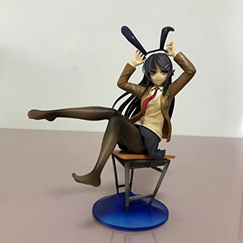 Kpptyd Deluxe Edition Anime Seishun Buta Yaro Mai Sakurajima Beautiful Bunny Girl Action Figure Puppe Modell Cartoon Erwachsene Statue Spielzeug Puppe Sammlerstücke Figuren Dekoration Ornamente Cover