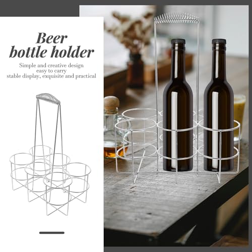 Support pratique pour bar et barbecue pour éviter la casse de bouteilles - 6