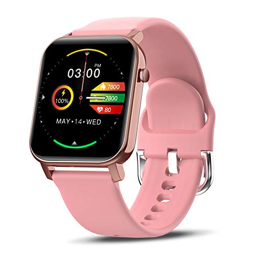 pink smartwatch for android