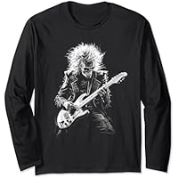 Rock and Roll Guitarra Heavy Metal Head Metalhead Skeleton