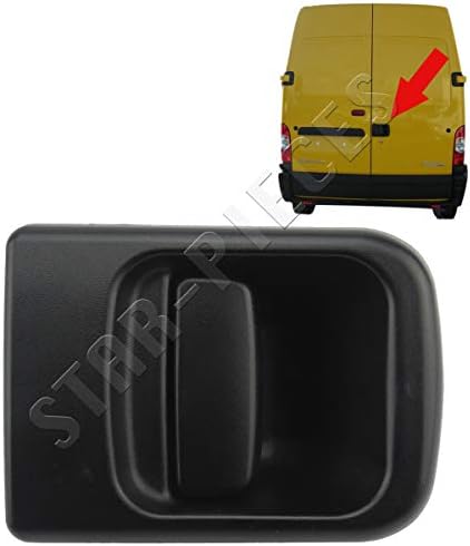 Set Di 2 Fermaporta Posteriori Per Renault Master 2, Opel Movano A, Nissan Interstar (1997-2010) – Ganci Superiore E Inferiore Lato Sinistro