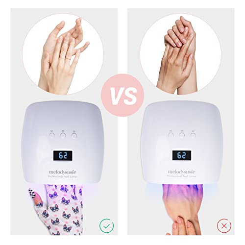 Melodysusie Uv Glove For Gel Nail Lamp, Professional Upf50+ Uv Protection Gloves For Manicures, Nail Art Skin Care Fingerless Anti Uv Glove Protect Hands From Uv Harm Cute Doggy #TOP6