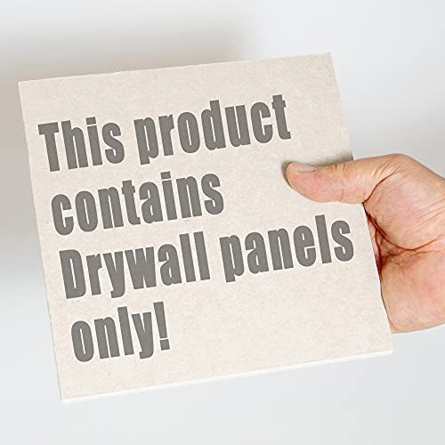 Drywall Repair Panel by Stella Sealants 6″x6″x1/2″ (2 Pack Sheet