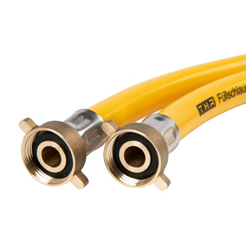 Füllschlauch Heizung Heizungsfüllschlauch 3/4 Verschraubungen DN15 2,5m