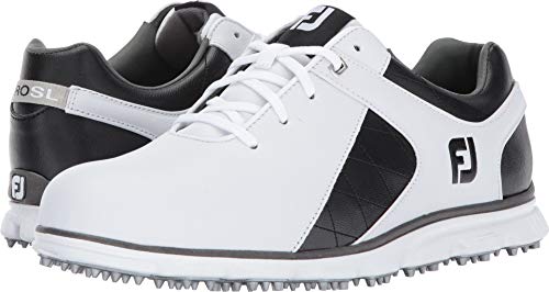 FootJoy Men's Pro/SL-Previous Season Style Golf Shoes White 11.5 M Black, US