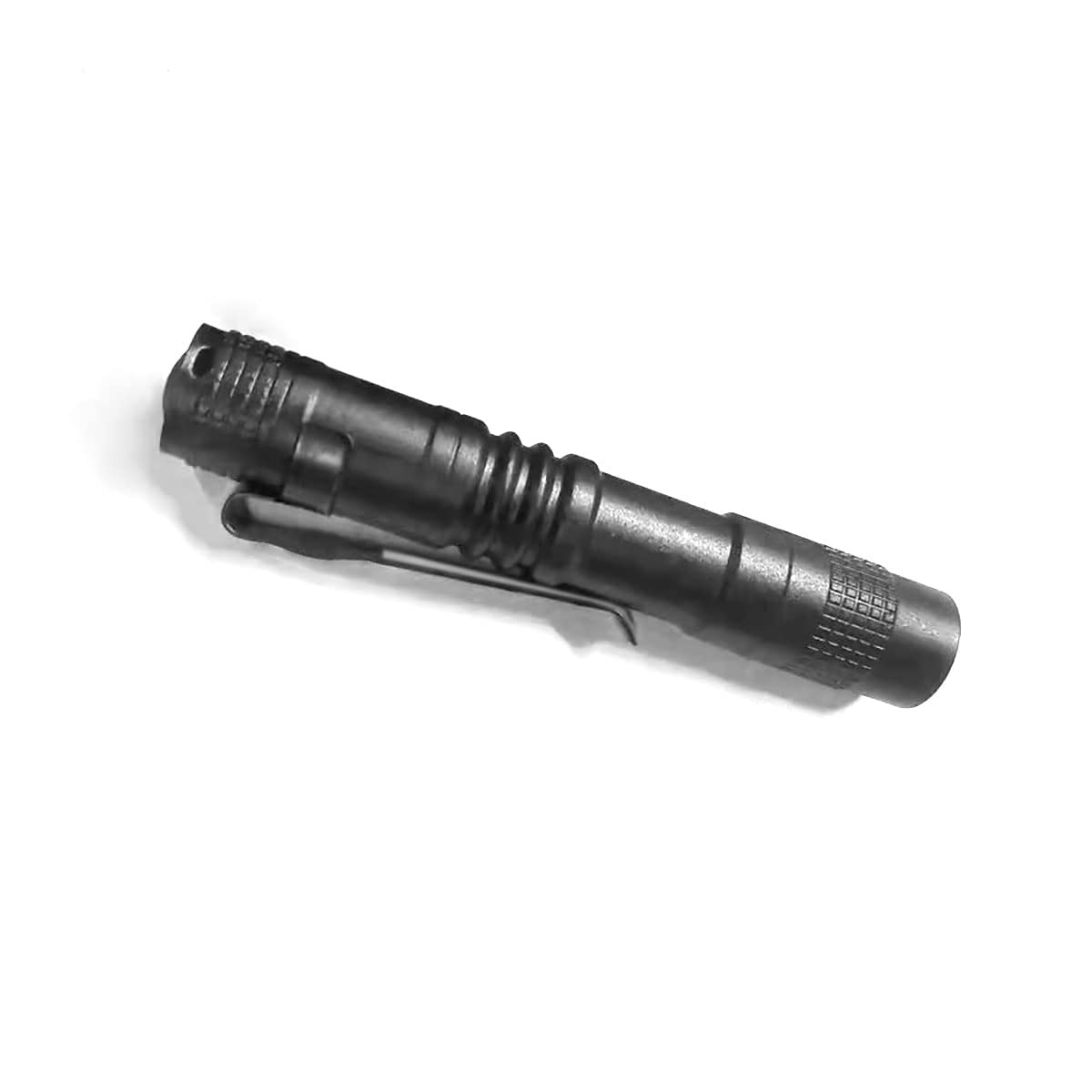 ITROLLE Torcia elettrica Pocket Clip 12 PZ Torcia Tasca Nero In Acciaio Inox Pocket Clip Penlight Parti di Ricambio per Torce Portachiavi Luci