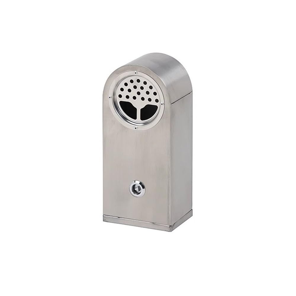 Stand ashtray Small Wall Mounted Ashtray Removable Steel Ash Bin for Outside Pub Garden Pillar