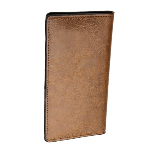 Durable PU Wallet Versatile Long Wallet for Men Securely Stores Cards & Cash