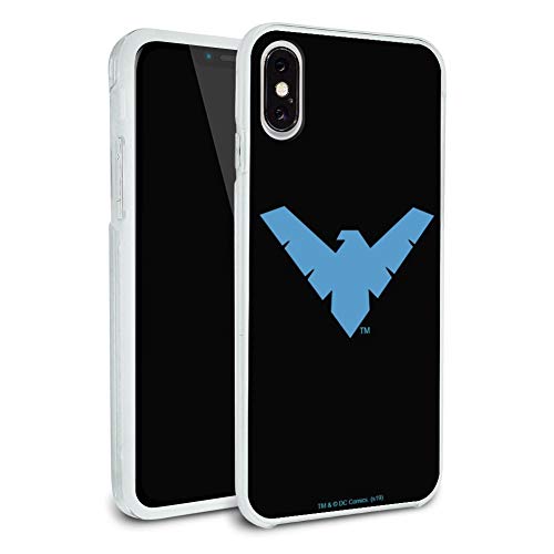 Batman Nightwing Logo Protective Slim Fit Hybrid Rubber Bumper Case Fits Apple Iphone 8, 8 Plus, X, 11, 11 Pro,11 Pro Max #TOP23