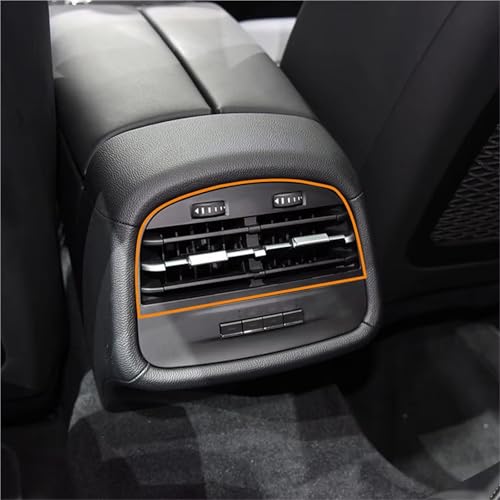 Châssis Maserati Ghibli 2014-2020 : panneau de grille d'aération arrière console
