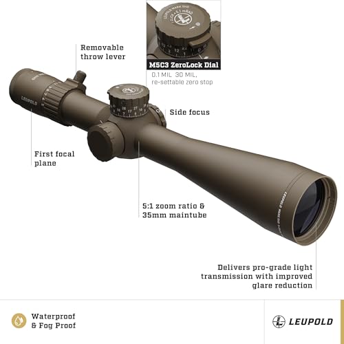 Image of Leupold Mark 5HD 5-25x56 (35mm) M5C3 FFP Riflescope