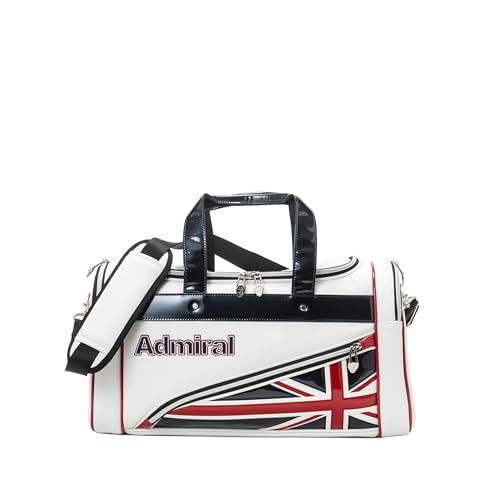 ADMIRAL GOLF アドミラル ゴルフ ボストンバッグ【ホワイト】新品！ ADMIRAL GOLF アドミラル ゴルフ ボストンバッグホワイト！ 新品