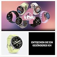 Garmin Venu 4, 45 mm, GPS-Fitness-Smartwach, Grau/Silber – Ansicht 8
