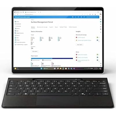 Microsoft Surface Pro 11 Copilot+ PC Tablet - 13 - vPro Technology - 32 GB - 256 GB SSD - Windows 11 Pro - Platinum