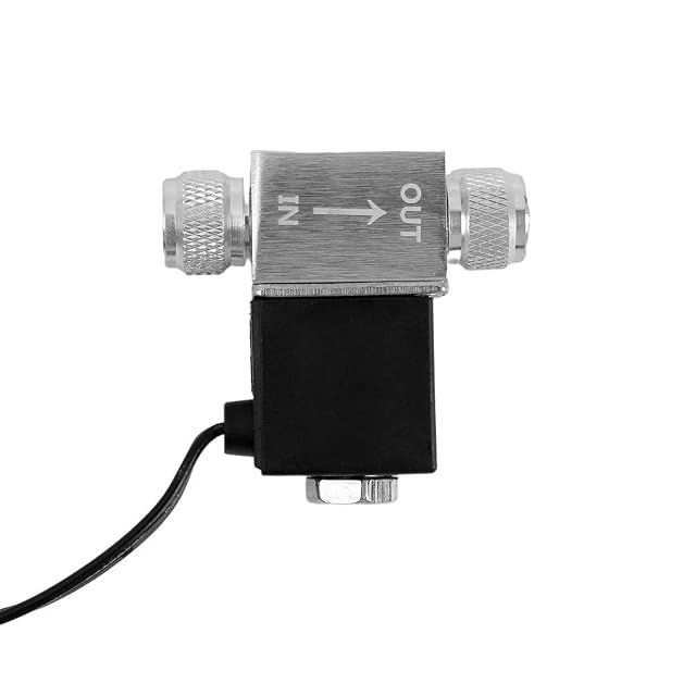 Foto 7 de 8 de DONGKER Electroválvula de CO2 de Aquarium, Regulador de Sistema de CO2 DC 12 V para Herbe de Agua de Tanque