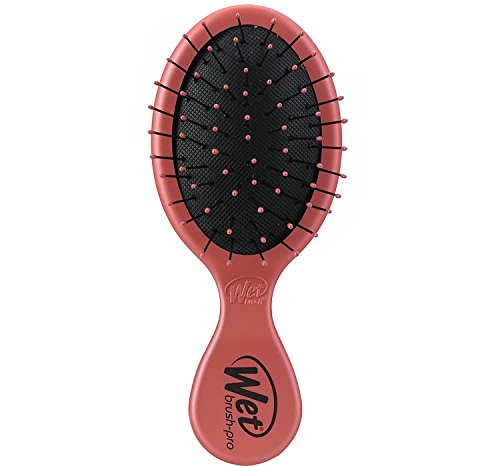 Wet Brush Metallic Squirt Mini Pocket Detangling Hair Brush, Color may vary