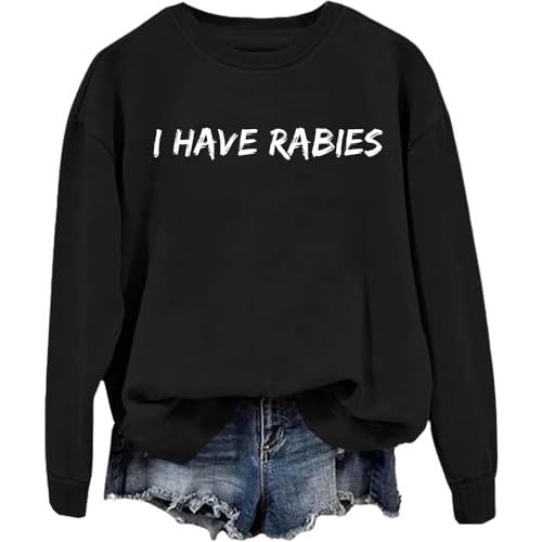 I Have Rabies Sweatshirt Stamp I Have Rabies Hoodie