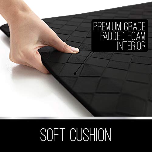 Ninja Brand Premium Floor Comfort Mat, Ergonomically Engineered, Extra Support Floor Pad, Commercial Grade Rug For Kitchen, Gaming, Office Standing Desk Mats, 20X32 Inches, Jet Black #TOP3